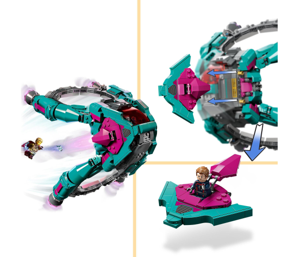 LEGO Marvel Super Heroes 76255 Nowy statek Strażników - 1091431 - zdjęcie 3